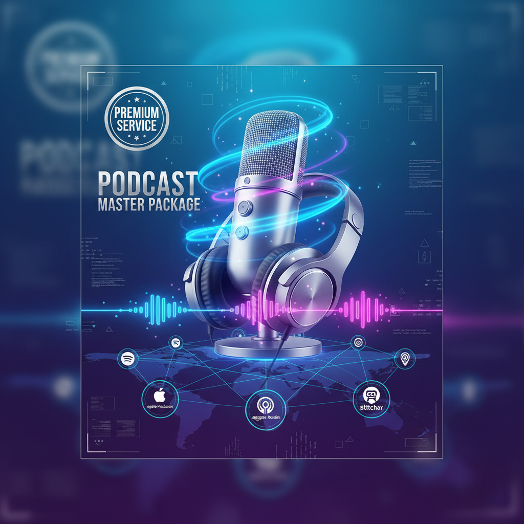 Podcast Production & Distribution Master Package